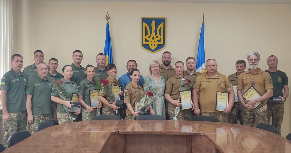 У День Незалежності в Ізмаїлі від імені громади міста привітали військовослужбовців