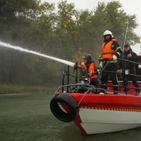 Безпека на Дунаї: в Ізмаїлі пройшли масштабні навчання рятувальників