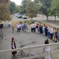 В Ізмаїлі на будівлі дитячої бібліотеки відкрили меморіальну дошку Івану Франку