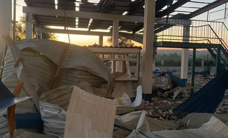 Росіяни дронами розтрощили міжнародний пункт пропуска «Табаки» на кордоні з Молдовою