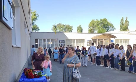 В Ізмаїлі відкрили меморіальну дошку в пам'ять про героя-захисника Вячеслава Коновалова