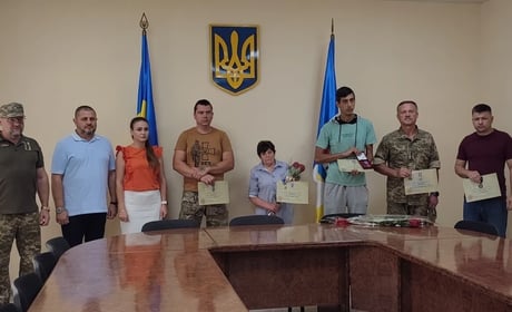 В Ізмаїлі вручили державні нагороди