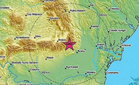 Румунію знову трусонуло: підземні поштовхи дійшли до Ізмаїла