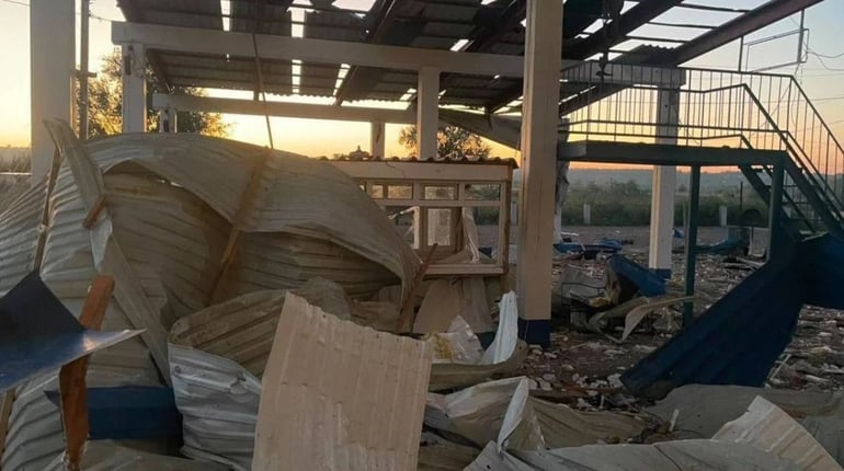 Росіяни дронами розтрощили міжнародний пункт пропуска «Табаки» на кордоні з Молдовою