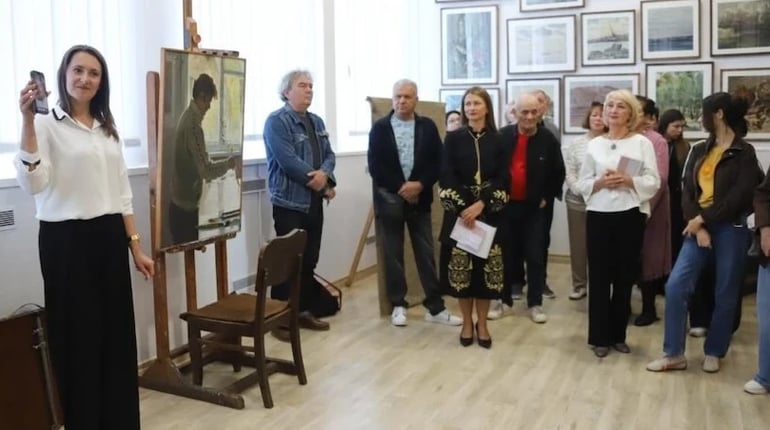 В Ізмаїлі з'явився новий артпростір: відкрито виставковий центр та експозицію Петра Чакіра