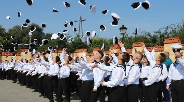 В Ізмаїлі першокурсники Дунайського інституту НУОМА склали курсантську клятву