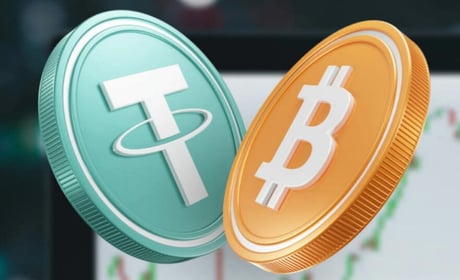 Обмін Bitcoin (BTC) на Tether TRC20 (USDT)