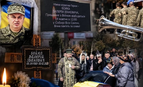 У Ніжині попрощалися із Захисником України Валерієм Бойком