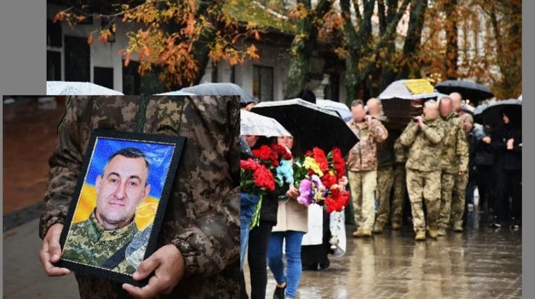 Ніжин провів в останню путь Захисника України - Остапця Ігоря