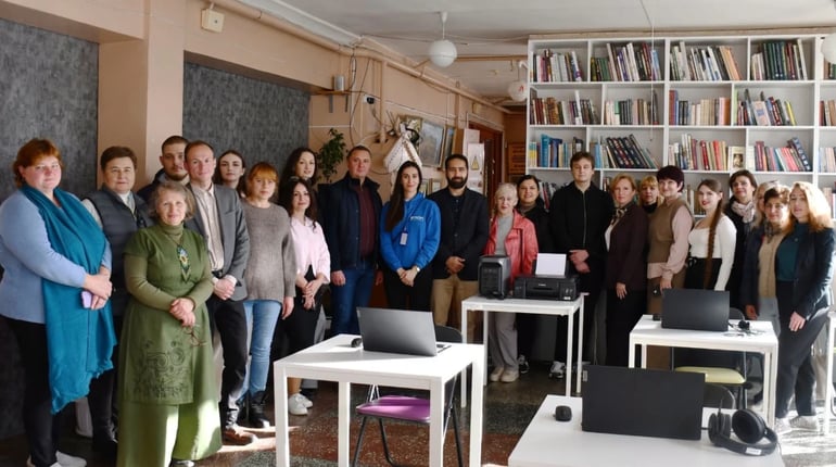У центральній міській бібліотеці Ніжина запрацював Центр цифрової грамотності населення