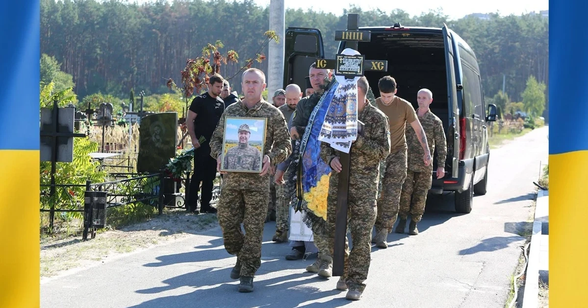 Тримав оборону на найгарячіших напрямках: в Ірпені попрощалися з воїном Віталієм Широкоступом