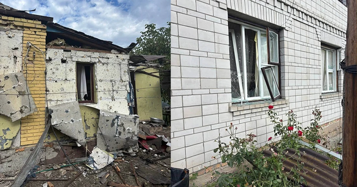 У Ржищеві від падіння уламків ворожого БПЛА пошкоджені будинки: куди звертатися постраждалим
