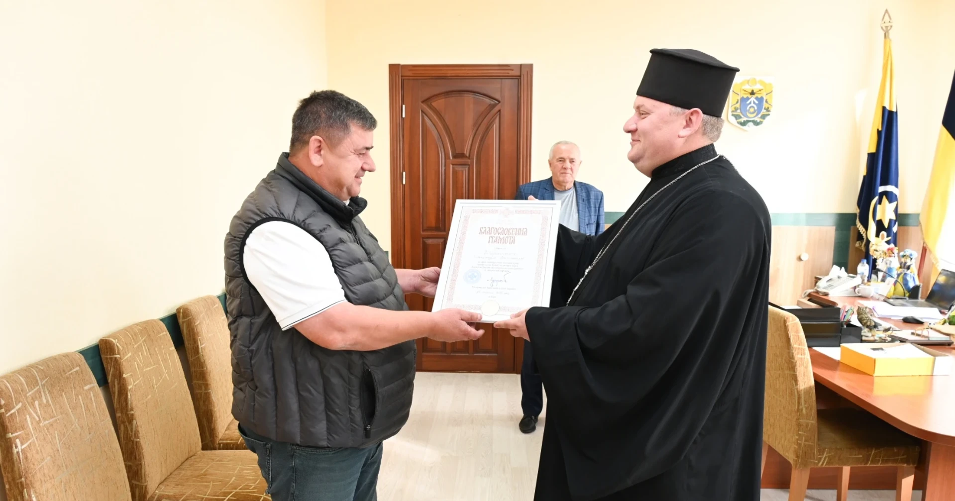 Олександр Широкоступ удостоєний нагороди ПЦУ за служіння Церкві та громаді