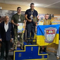 Кагарличанин Дмитро Терещенко переміг на всеукраїнському турнірі з гирьового спорту в Переяславі