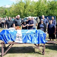 Вірний завжди - у Ставах провели в останню дорогу морського піхотинця Сергія Глобенка