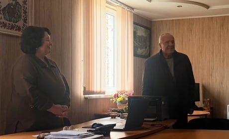 У Кагарлицькій громаді представили нову старосту Черняхівського старостинського округу