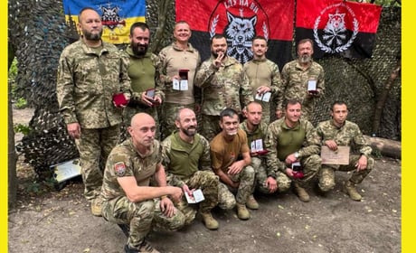 Ще одна бойова відзнака: захисник із Халчі Григорій Миколенко отримав медаль «За Курську операцію»