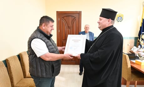 Олександр Широкоступ удостоєний нагороди ПЦУ за служіння Церкві та громаді