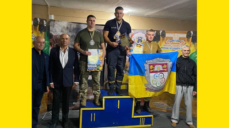 Кагарличанин Дмитро Терещенко переміг на всеукраїнському турнірі з гирьового спорту в Переяславі