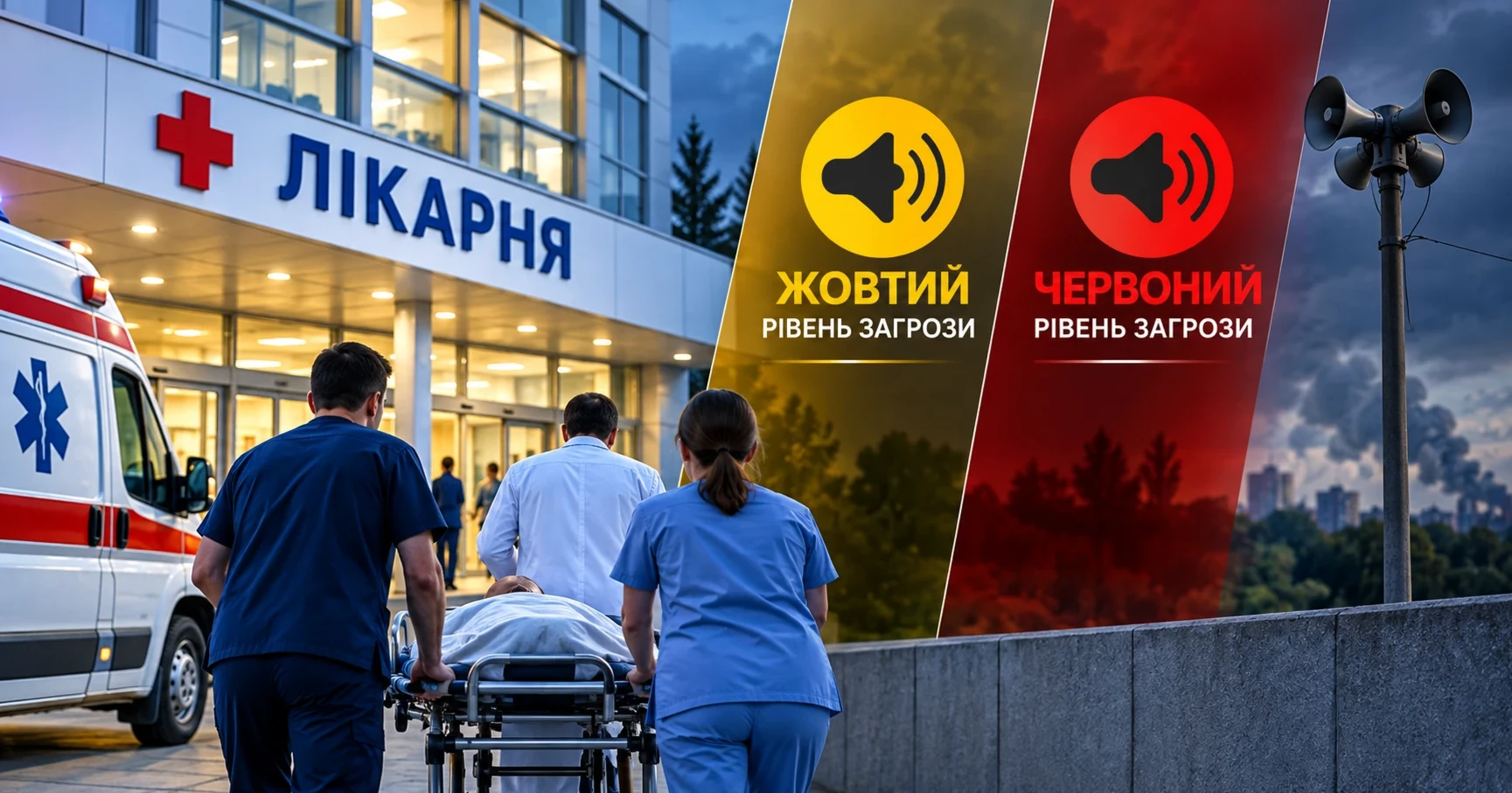 Уряд затвердив нові правила роботи медичних закладів залежно від рівня повітряної загрози