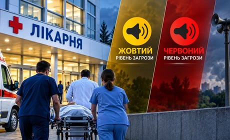 Уряд затвердив нові правила роботи медичних закладів залежно від рівня повітряної загрози