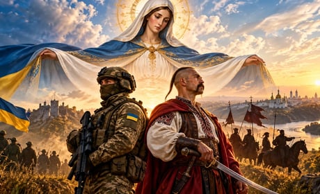 Нехай Пресвята Богородиця береже наших Захисників та Захисниць! Вітаємо зі святом!