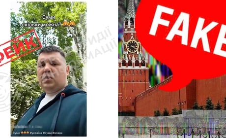 росія запустила черговий фейк у рамках тривалої інформаційної операції проти жителів Сум
