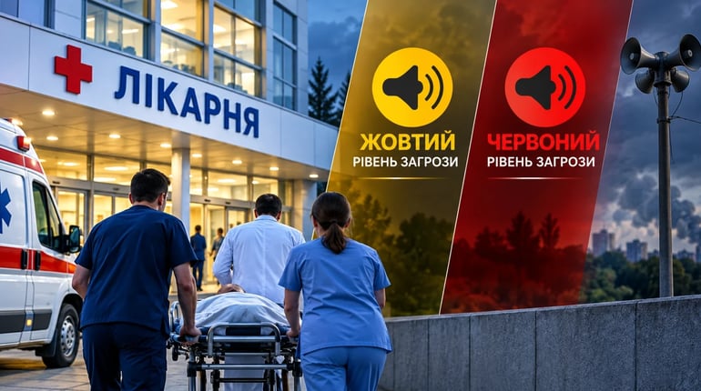 Уряд затвердив нові правила роботи медичних закладів залежно від рівня повітряної загрози