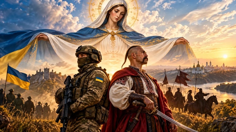 Нехай Пресвята Богородиця береже наших Захисників та Захисниць! Вітаємо зі святом!