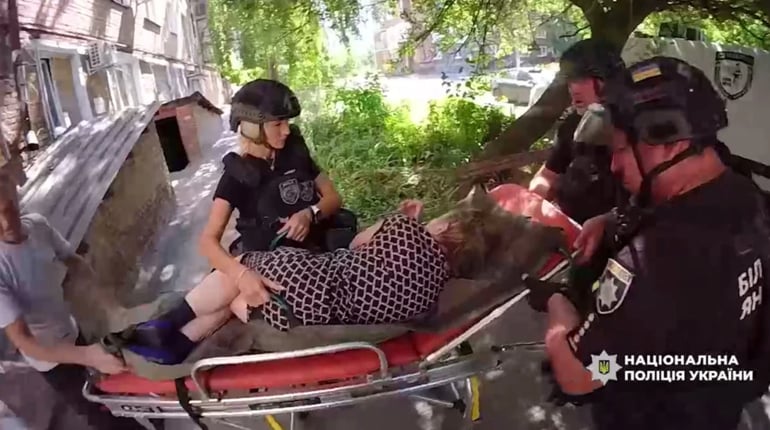 «Білий янгол» евакуював маломобільних жителів Річківської та Білопільської громад