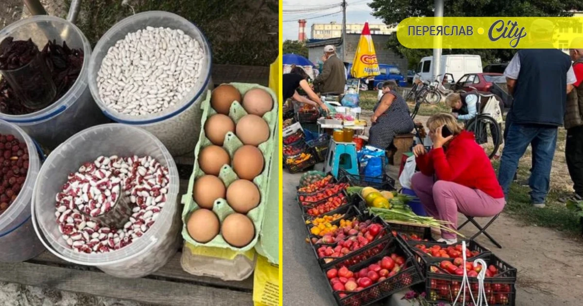 На базарі у Переяславі яйця подорожчали до 80 гривень за десяток