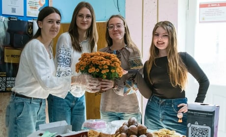 Благодійний ярмарок в Університеті Сковороди в Переяславі зібрав 57 657 гривень для підтримки ЗСУ