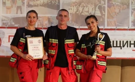 Команда Переяславської СЕМД перемогла на "Медичному ралі-2026" із призовим спецавтомобілем