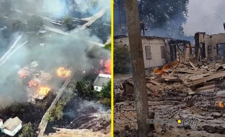 На Переяславщині під час пожежі вигоріли три вулиці в селі, жителі розповіли, як це було ФОТО