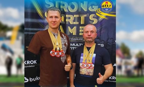 Олександр Тимчак і Сергій Білько здобули шість золотих медалей на змаганнях Strong Spirit’s Games