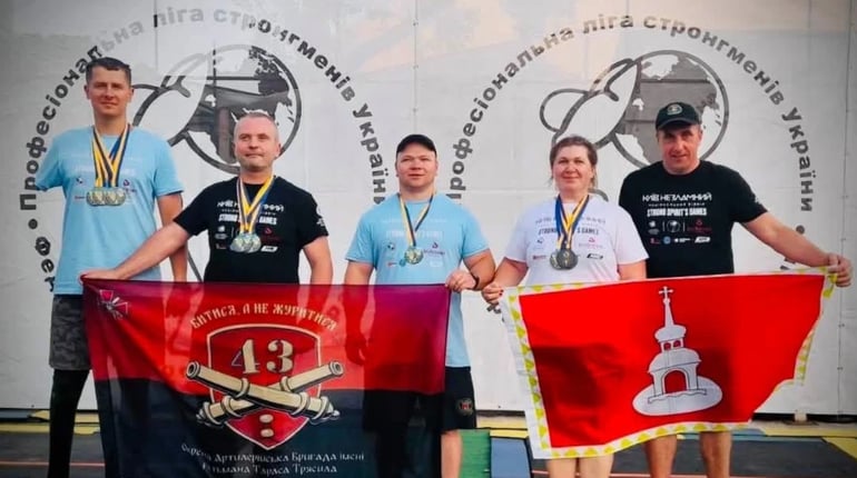 Спортсмени «Сильні Переяслава» здобули 13 медалей на ветеранських змаганнях «Київ Незламний»