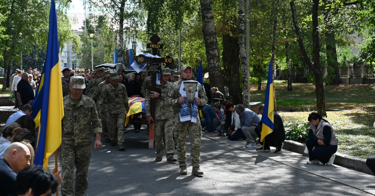 Золотоноша у скорботі: загинув молодший сержант Дмитрій МУРАШОВ