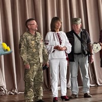 «Дякуємо за захист»: у Золотоноші вшанували військовослужбовця Олександра Литвиненка