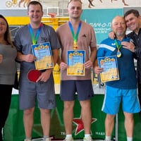 У Золотоноші визначили переможців Першості громади з настільного тенісу
