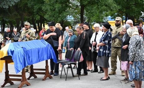 Загинув у чужому краї: на щиті Сергій Оксамитний