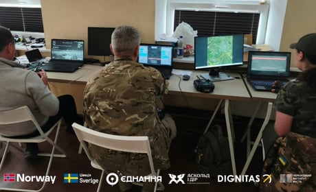 Цивільні Золотоніщини можуть безкоштовно навчитися збивати «шахеди»