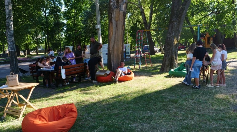 Кіно під зорями та стрітбол у парку: як містяни разом відкривали «СпільноПарк»