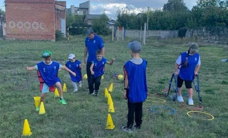 У Первомайську стартували інклюзивні футбольні секції для дітей з особливими освітніми потребами