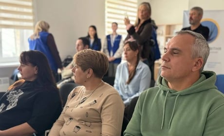 ГО «Десяте квітня» презентувала в Первомайську проєкт підтримки громадських ініціатив