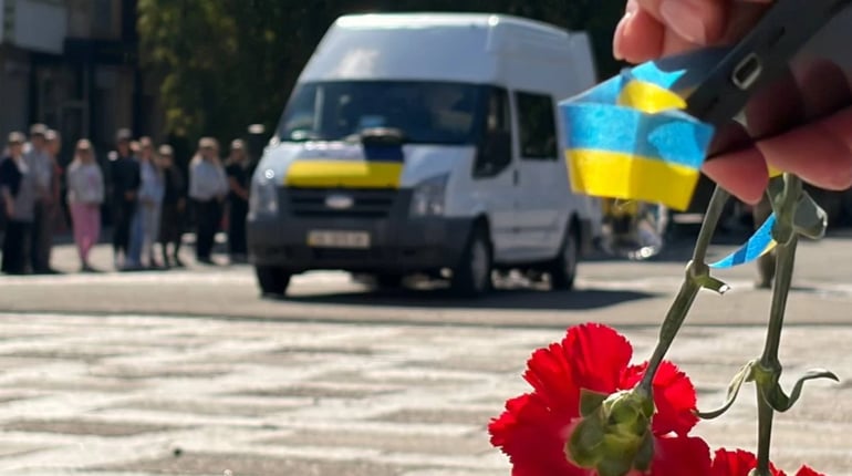 Місто попрощалося із захисником Миколою Гоцуляком