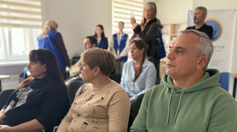 ГО «Десяте квітня» презентувала в Первомайську проєкт підтримки громадських ініціатив