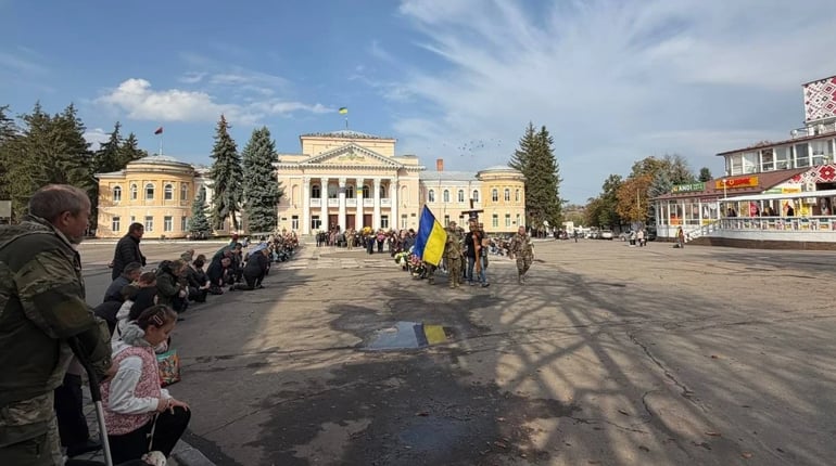 У Первомайську попрощалися із захисником України Іваном Грицаном